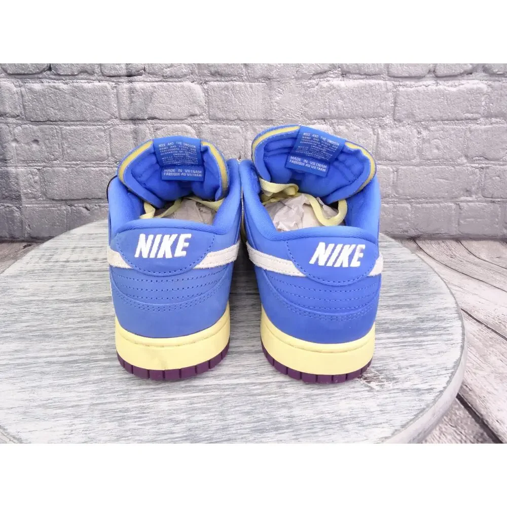 Nike Dunk Low SP Undefeated 5 Signal Blue/White-Night Purple Men 11.5 in Box - Picture 7 of 13